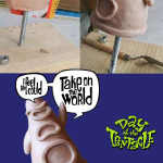 purple tentacle figure