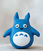 totoro miniaure sculpey